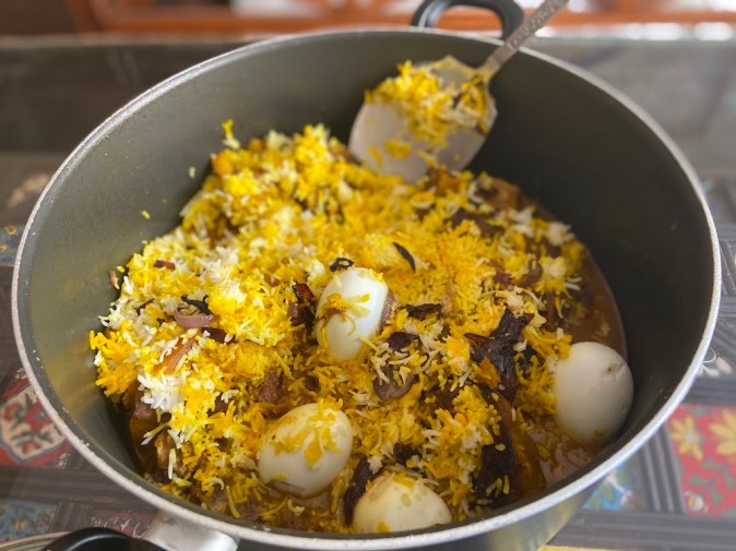 Homemade Awadhi Biryani 