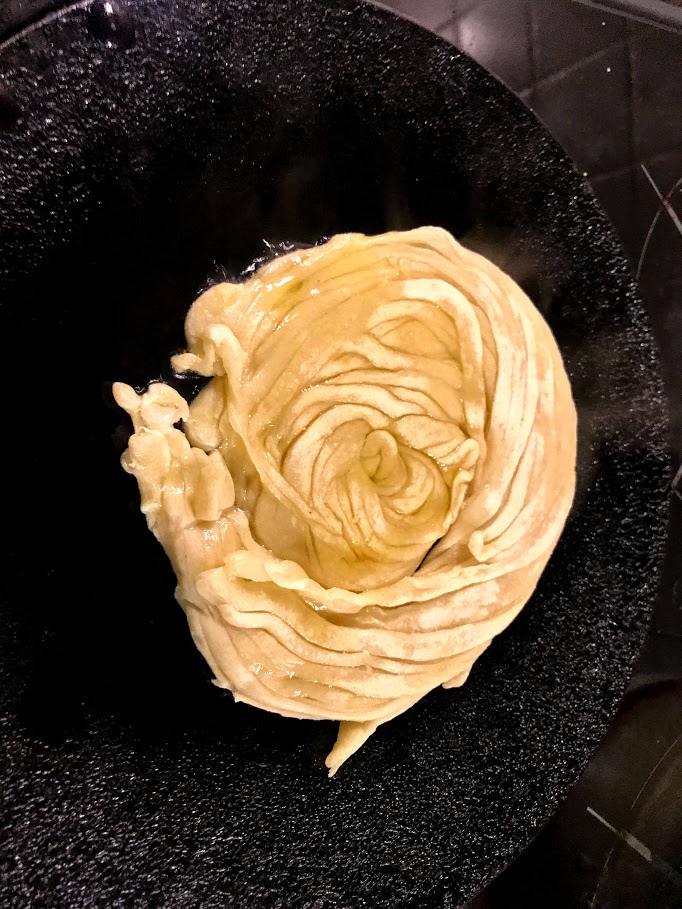 Making Laccha Paratha at home