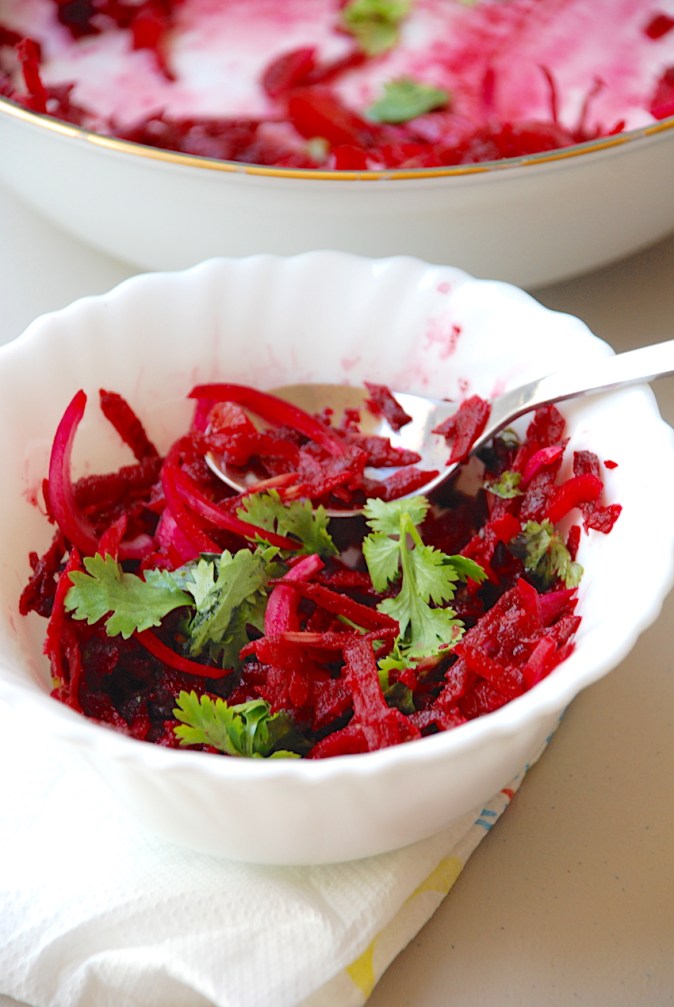 Cumin Beetroot cold salad