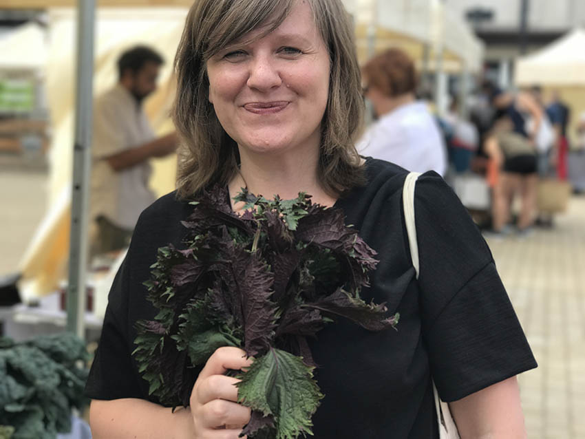 Monica Kucia, a popular food writer and organiser of events on Polish cuisine