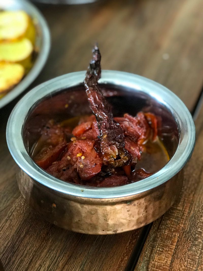 Sweet and sour Tomato chutney