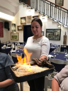 Sea salt encrusted Seabass