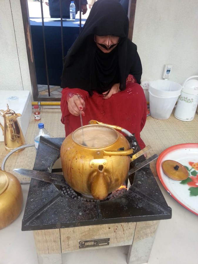 The Kadak Chai - every Emirati family has an unique way of making this and nobody shares their secret ingredients