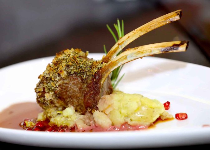 Zaatar Lamb and Crushed Lemon Potato at Burjuman Treat 2012