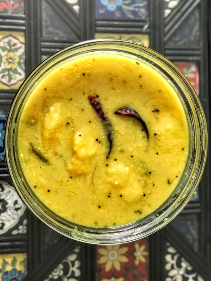 Aam Dal or the Bengali Green Mango Dal
