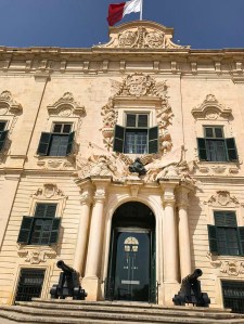 Auberge de Castille built in the 1570s now houses the Prime Minister's office