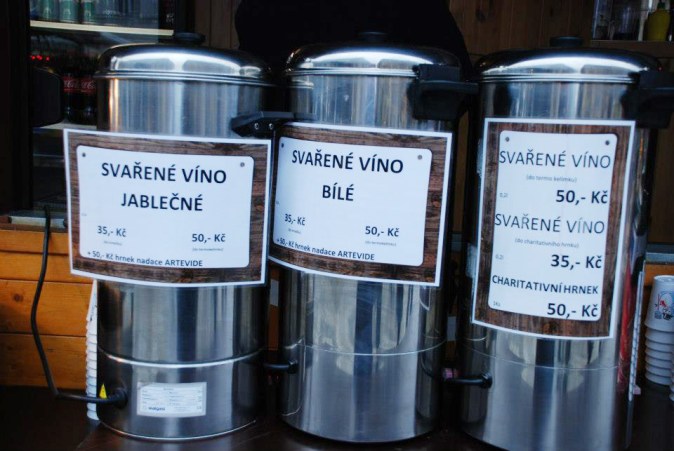 Svařák or Czech Mulled Wine in Prague