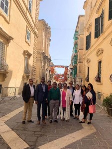 The entire delegation from Dubai