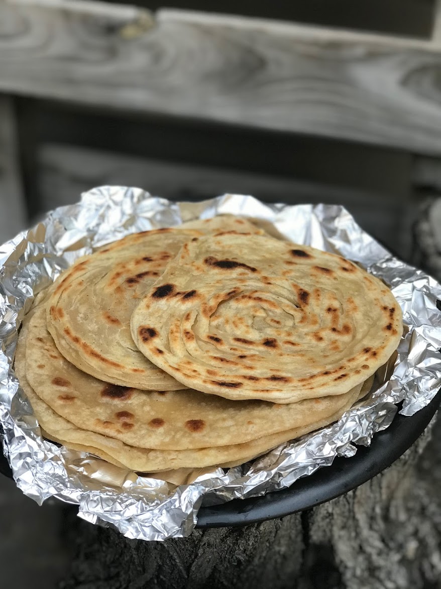 Homemade Lachha Paratha