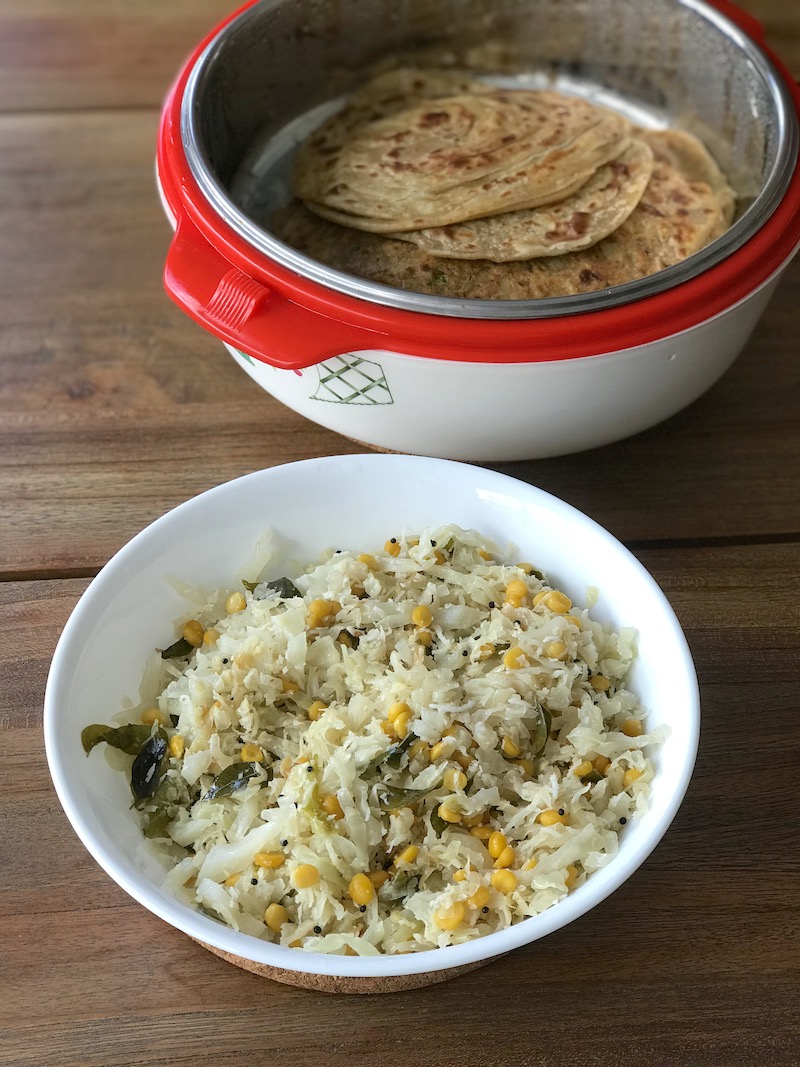 Cabbage Poriyal 