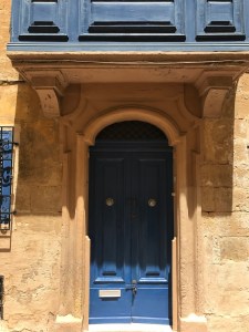 Colourful doors of traditional houses in Birgu