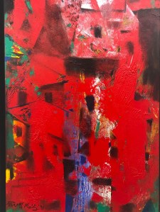 Paresh Maity's art at Art Dubai