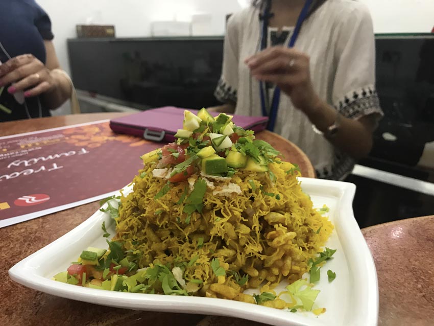 Bhel Puri at Rangoli Restaurant