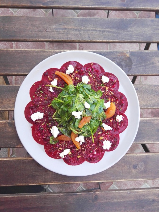 beetroot carpaccio