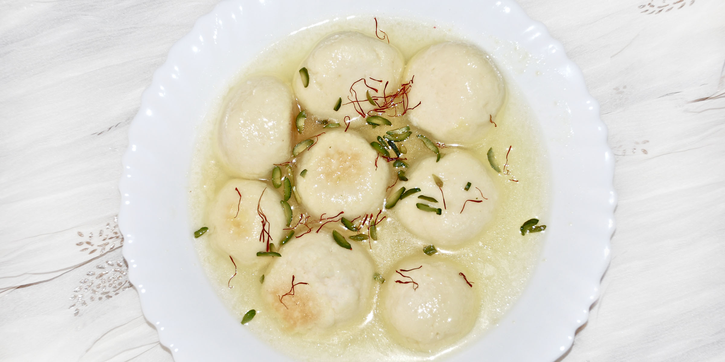 Making rasgullas at home