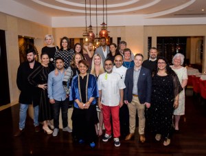 Chef Vineet Bhatia at his signature restaurant Indego by Vineet