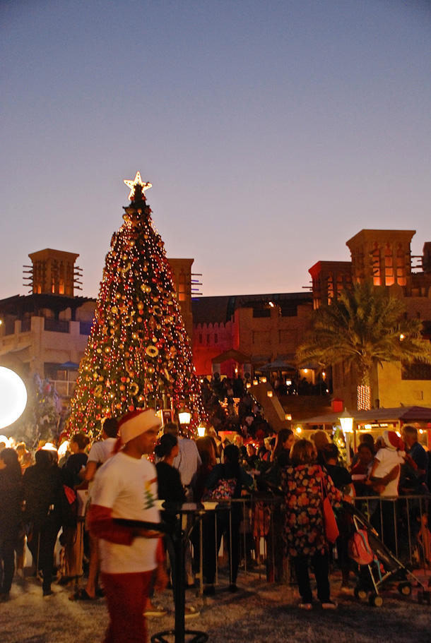 Christmas market in Madinat Jumeirah