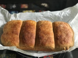 Homemade wheat flour buns