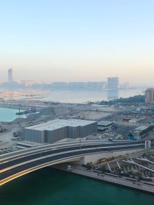 View from Grosvenor House Dubai