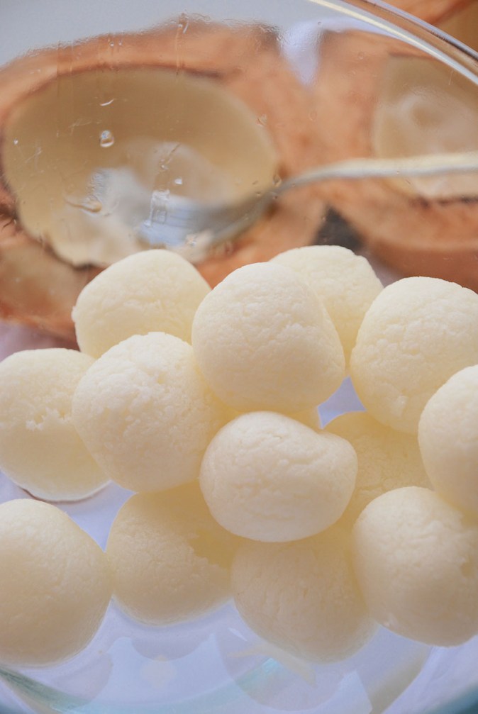 Rasgulla, one of the most popular Bengali sweets