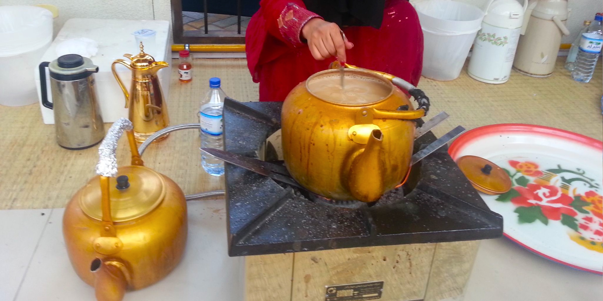 Kadak Chai - every Emirati family has an unique way of making this and nobody shares their secret ingredients