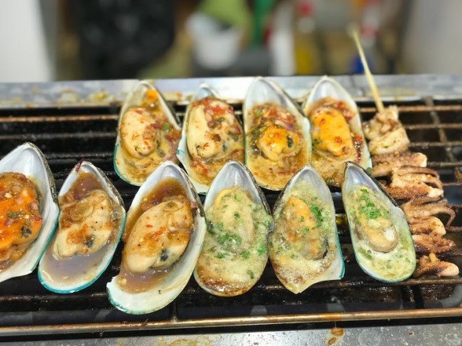 Mussels in Floating Market in Global Village