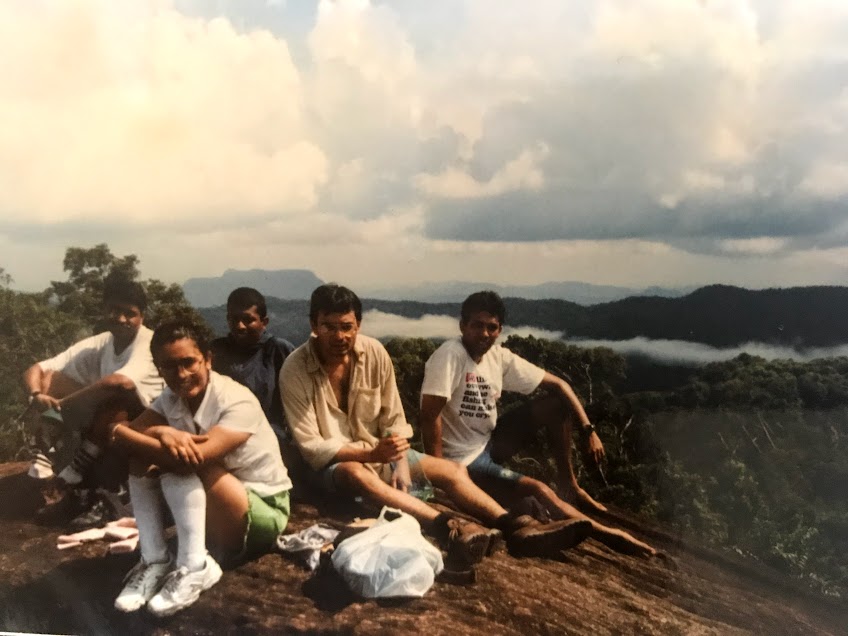 Hiking in Sirigiya forest in Srilanka