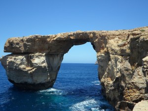 The iconic Azure Window in Gozo