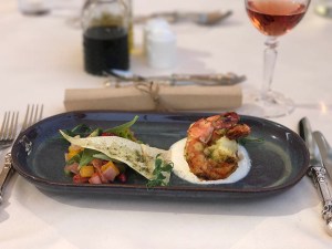 Lunch at Al Diwaan terrace in Al Maha Desert Resort