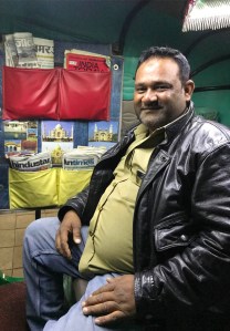 Gaffar Ali, the owner of Heritage Tuk Tuk in Agra