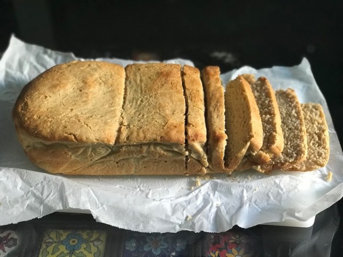 Homemade wheat flour bread