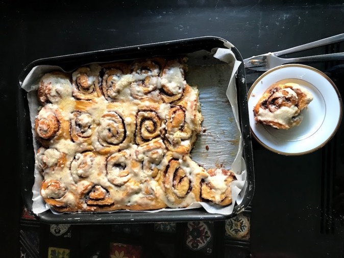 Homemade cinnamon rolls