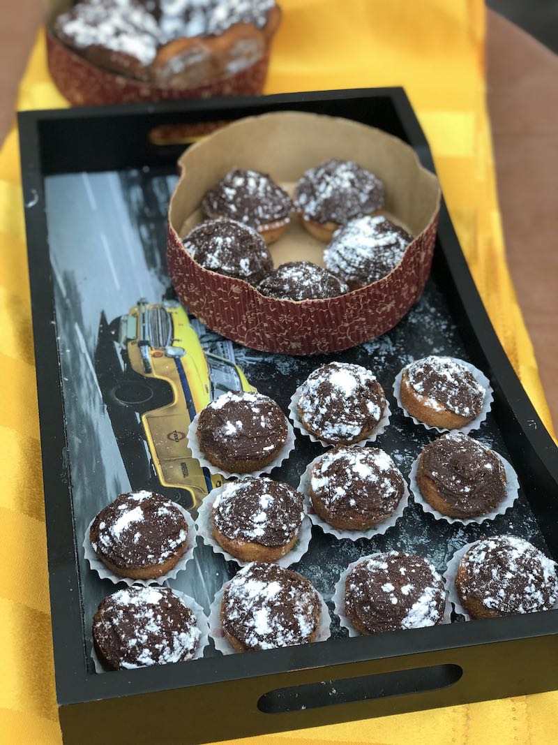 Homecooked cupcakes for Christmas baked by Lil Z