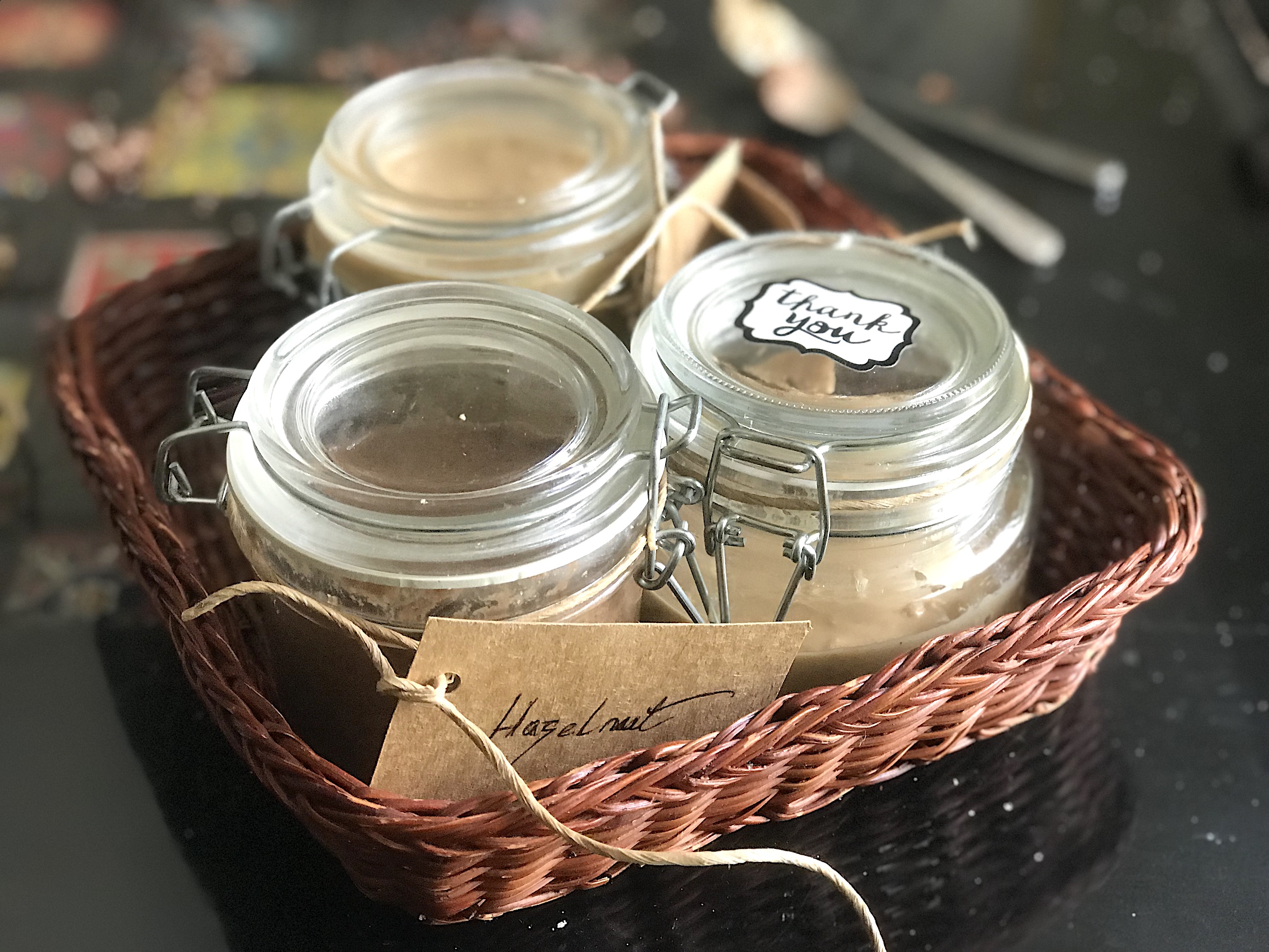 Homemade Nutty Spreads - Almond, Cashew & Hazelnut